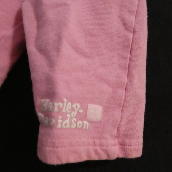 Unbranded | 0-6 months | Pink "Harley Davidson" Print Sweatpants - Picture 9 of 15